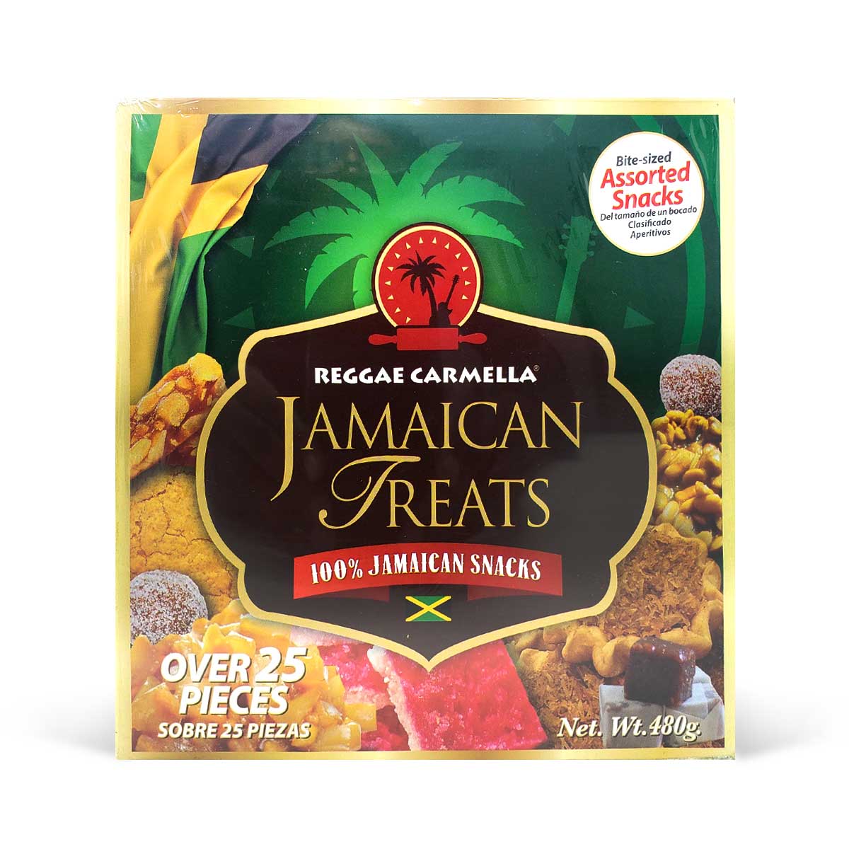 Reggae Carmella Jamaican Treats Variety Box Set, 480g